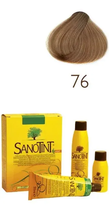 Sanotint 76 Barva na vlasy SENSITIVE jantarový blond 125 ml